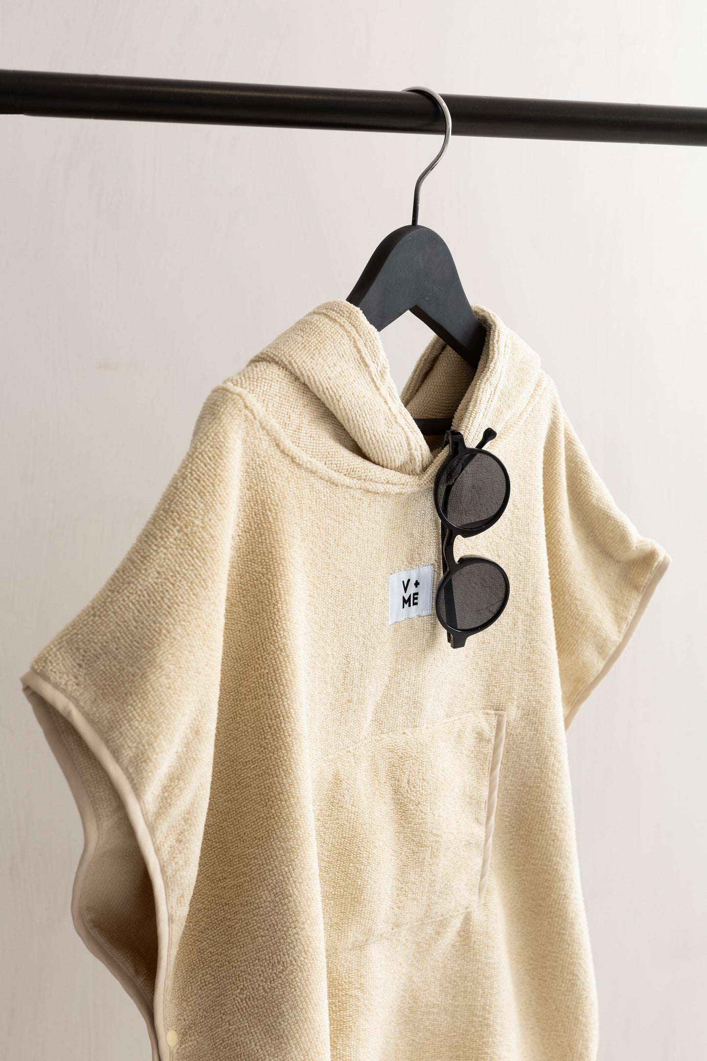 Neutral Hooded Poncho Towel - V Plus Me
