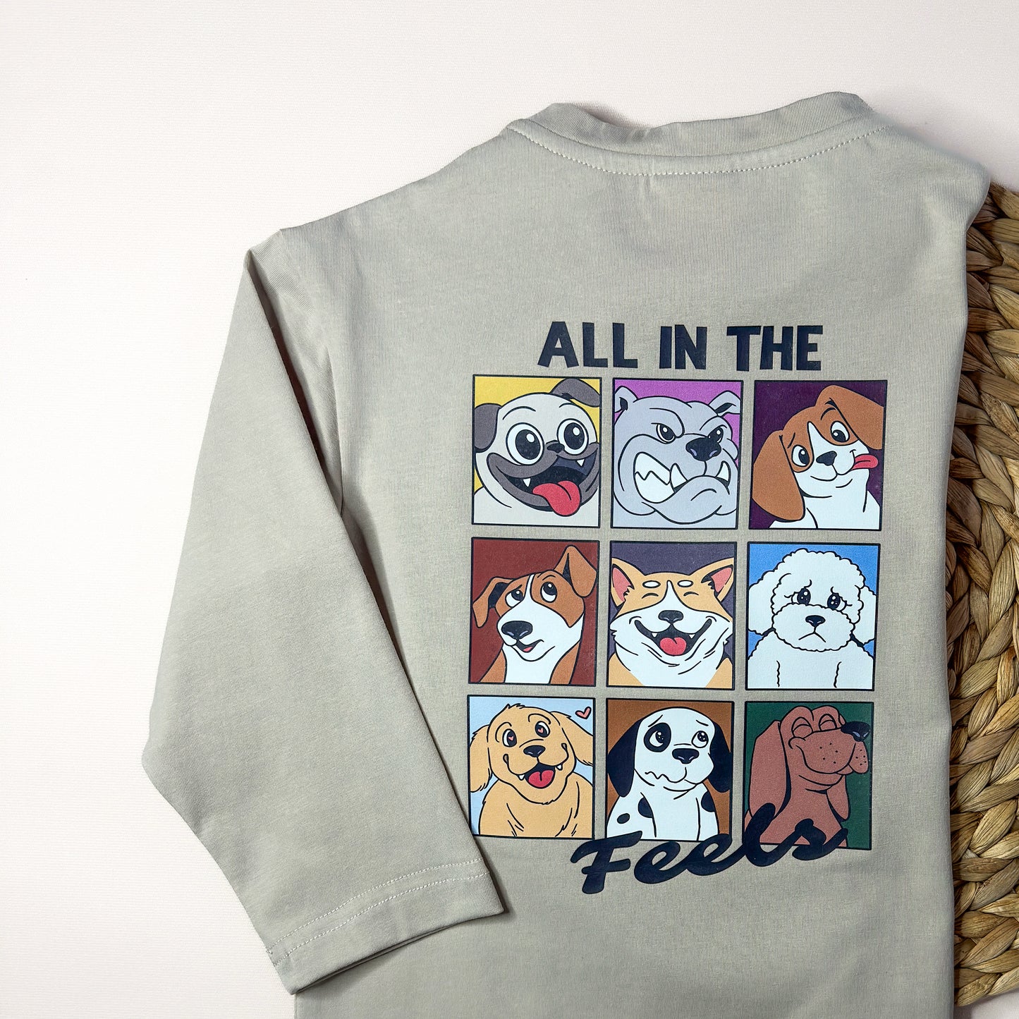 All In the Feels Dog Design