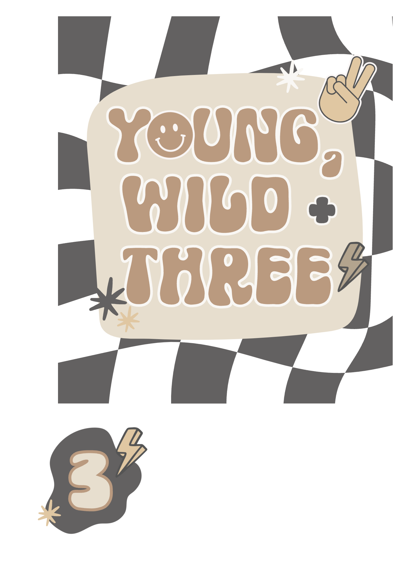 Young Wild & Three T-Shirt